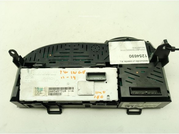 280345731R DISPLAY RENAULT TWINGO II (CN0_)|Desguaces La Cabaña