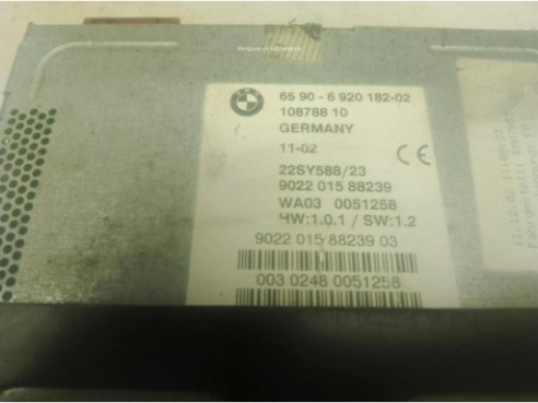6590692018202 LECTOR DVD BMW 3 (E46)|Desguaces La Cabaña