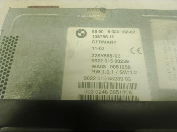 6590692018202 LECTOR DVD BMW 3 (E46)|Desguaces La Cabaña
