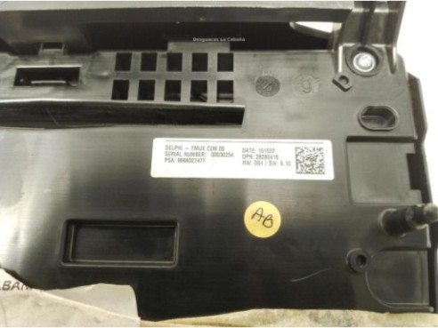 9666027477, MANDO CLIMA CITROEN C4 II (B7)|Desguaces La Cabaña