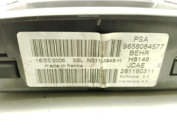 9658084577, MANDO CLIMA CITROEN C4 I (LC_)|Desguaces La Cabaña