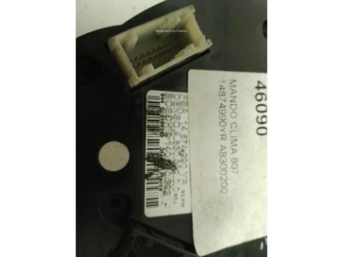 14874990YR,A8300200, MANDO CLIMA PEUGEOT 807 (E)|Desguaces La Cabaña