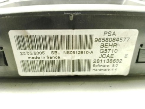 9658084577, MANDO CLIMA CITROEN C4 I (LC_)|Desguaces La Cabaña