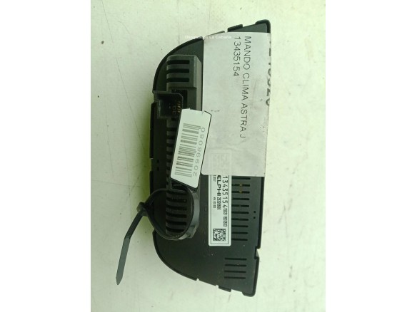 13435154 MANDO CLIMA OPEL ASTRA J (P10)|Desguaces La Cabaña