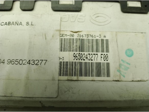 9650243277, DISPLAY CITROEN C5 I (DC_)|Desguaces La Cabaña