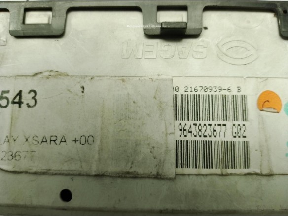 9643823677, DISPLAY CITROEN XSARA (N1)|Desguaces La Cabaña