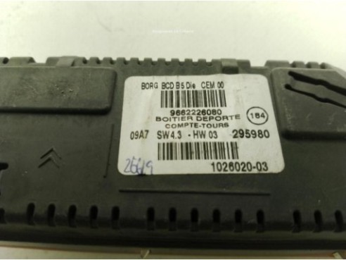 9662226080, DISPLAY CITROEN C4 I (LC_)|Desguaces La Cabaña