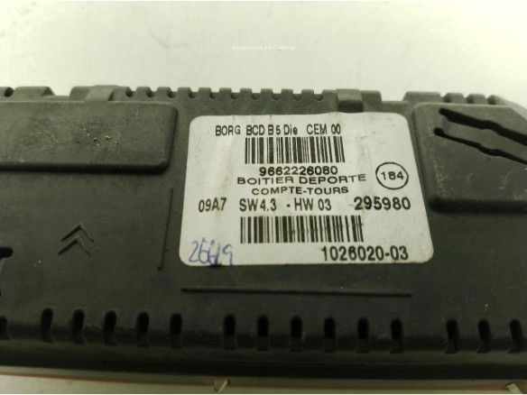 9662226080, DISPLAY CITROEN C4 I (LC_)|Desguaces La Cabaña