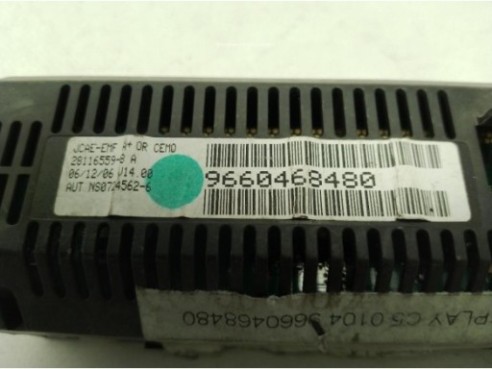 9660468480, DISPLAY CITROEN C5 I (DC_)|Desguaces La Cabaña