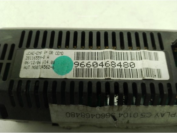 9660468480, DISPLAY CITROEN C5 I (DC_)|Desguaces La Cabaña