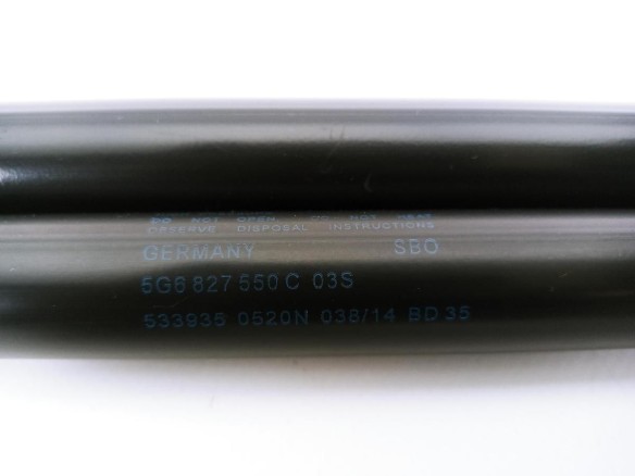 AMORTIGUADOR PORTON / TAPA MALETA VW GOLF VII (5G1, BQ1, BE1, BE2)|Desguaces La Cabaña