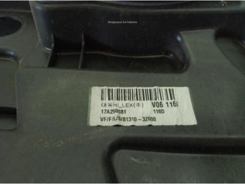 17A250081 ELEVALUNAS PUERTA LAT DEL IZQ HYUNDAI i40 (VF)|Desguaces La Cabaña