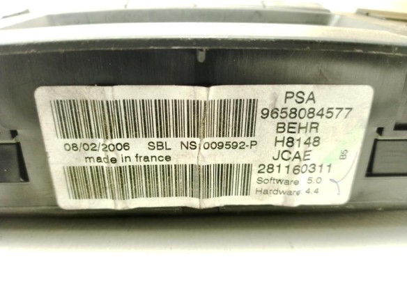 9658084577, MANDO CLIMA CITROEN C4 I (LC_)|Desguaces La Cabaña
