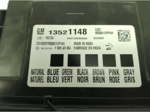 13521148 MODULO ELECTRONICO OPEL MOKKA / MOKKA X (J13)|Desguaces La Cabaña