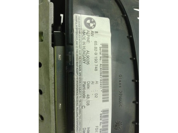 65829193748 PANTALLA MULTIMEDIA BMW 5 Touring (E61)|Desguaces La Cabaña