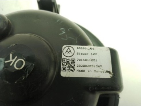 7015011001 MOTOR CALEFACCION PEUGEOT 2008 II|Desguaces La Cabaña