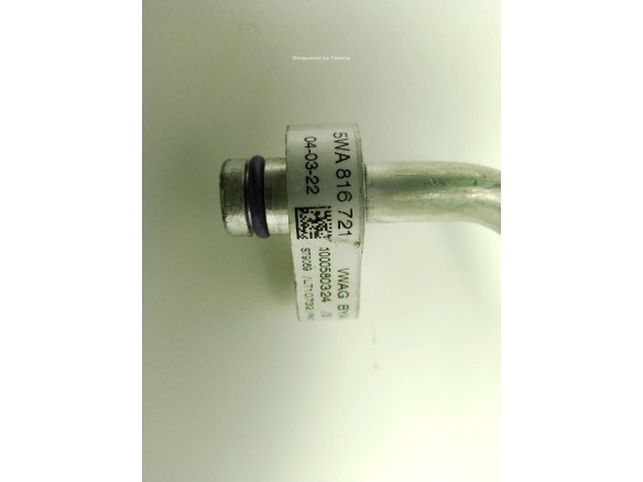 5WA816721 TUBO AA DE COMPRESOR A RADIADOR AA SKODA SUPERB III Ranchera familiar (3V5)|Desguaces La Cabaña