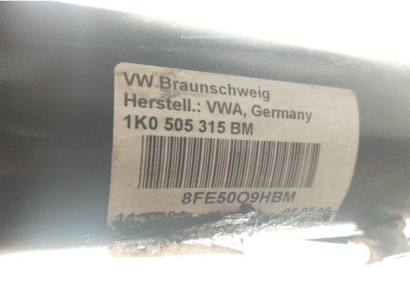  PUENTE TRA VW SCIROCCO (137, 138)|Desguaces La Cabaña