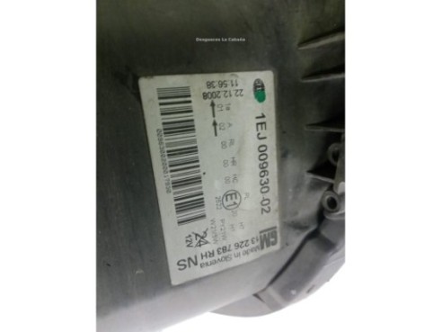 22831927 FARO DERECHO OPEL INSIGNIA A (G09)|Desguaces La Cabaña
