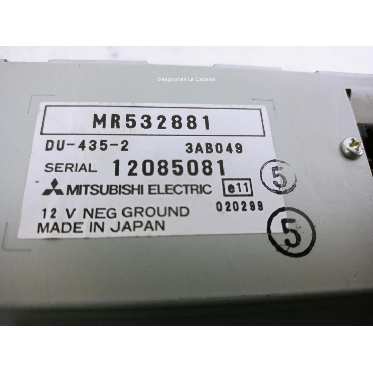 DISPLAY MITSUBISHI MONTERO III Canvas Top (V6_W, V7_W) |Desguaces La Cabaña