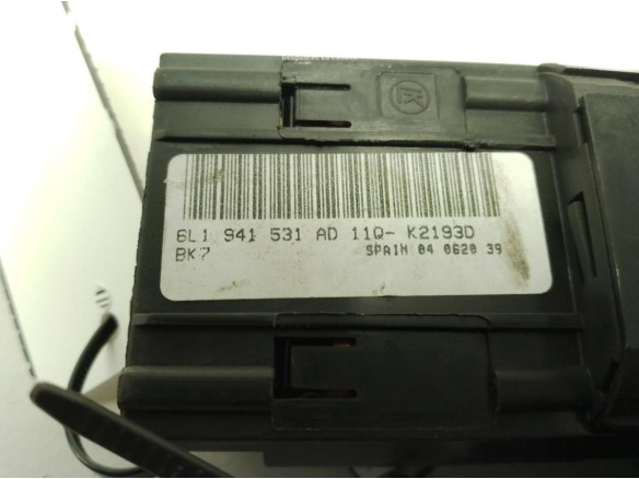 6L1941531AD, CONMUTADOR LUCES SEAT IBIZA III (6L1)|Desguaces La Cabaña