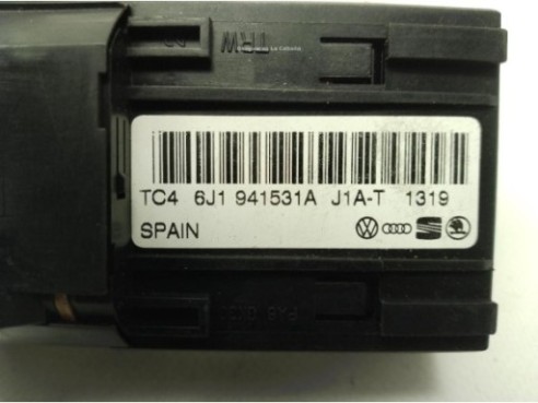 6J1941531A, CONMUTADOR LUCES SEAT IBIZA IV (6J5, 6P1)|Desguaces La Cabaña