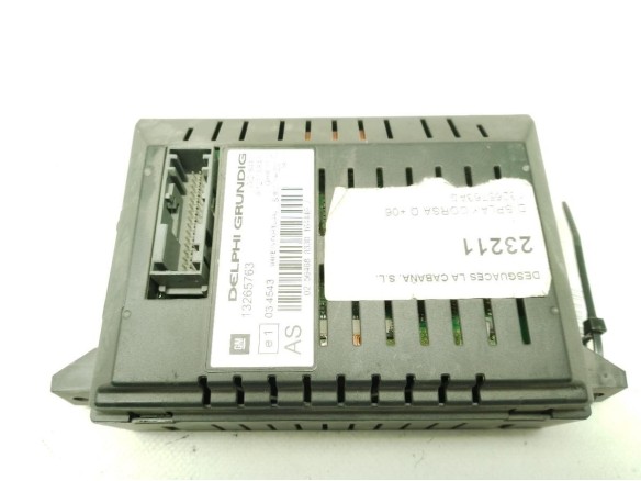 13265763AS, DISPLAY OPEL CORSA D (S07)|Desguaces La Cabaña