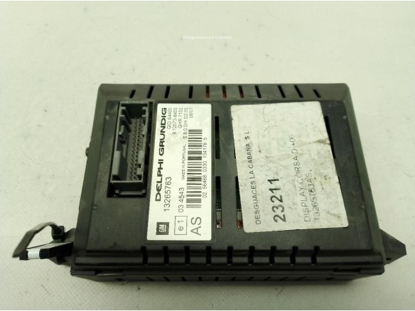 13265763AS, DISPLAY OPEL CORSA D (S07)|Desguaces La Cabaña