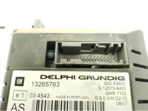 13265763AS, DISPLAY OPEL CORSA D (S07)|Desguaces La Cabaña