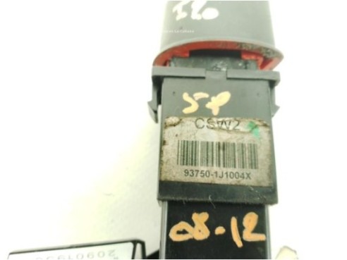 937501J1004X, INTERRUPTOR WARNING HYUNDAI i20 (PB, PBT)|Desguaces La Cabaña