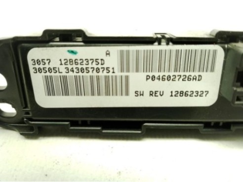P04602726AD, INTERRUPTOR WARNING JEEP COMPASS (MK49)|Desguaces La Cabaña