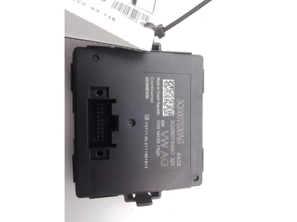 3Q0907530AG MODULO ELECTRONICO 6 AUDI Q3 (F3B) |Desguaces La Cabaña