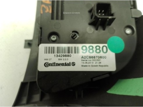 13429880, MANDO CLIMA CHEVROLET ZAFIRA (F75)|Desguaces La Cabaña