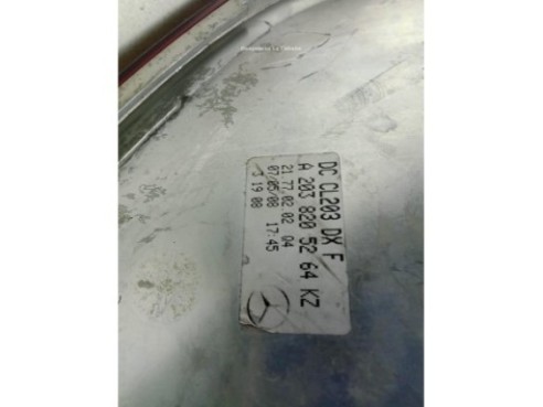 PILOTO TRA DER EXT MERCEDES BENZ CLASE CLC (CL203)|Desguaces La Cabaña
