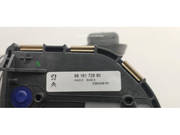 9816172880 MOTOR LIMPIAPARABRISAS DEL CITROEN GRAND C4 SPACETOURER |Desguaces La Cabaña