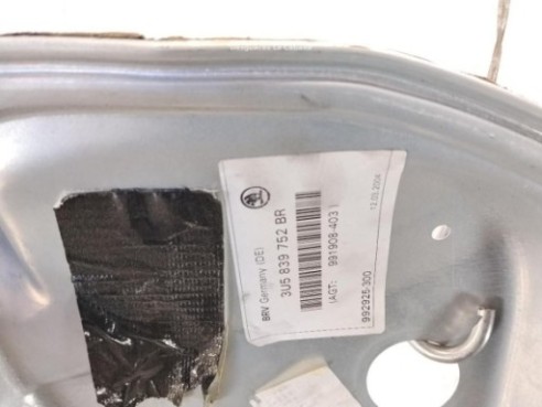3U5839462 ELEVALUNAS PUERTA LAT TRA DER SKODA SUPERB I (3U4)|Desguaces La Cabaña