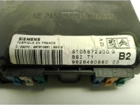 CENTRALITA SIEMENS CENTRALITA MOTOR PEUGEOT 206 Fastback (2A/C)|Desguaces La Cabaña