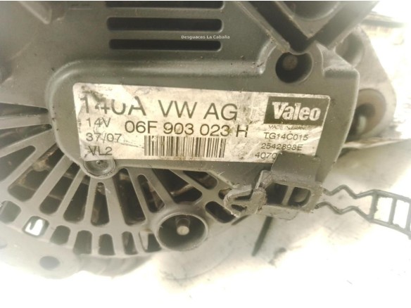 06F903023H ALTERNADOR AUDI A4 (8EC, B7)|Desguaces La Cabaña