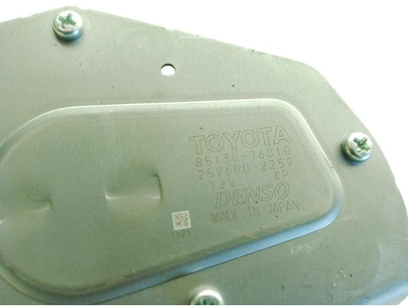 8513076010 MOTOR LIMPIAPARABRISAS TRA LEXUS CT (ZWA10_)|Desguaces La Cabaña