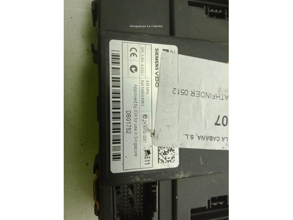 284B6EB300, CAJA FUSIBLES EXTERIOR (BSM) NISSAN PATHFINDER III (R51)|Desguaces La Cabaña