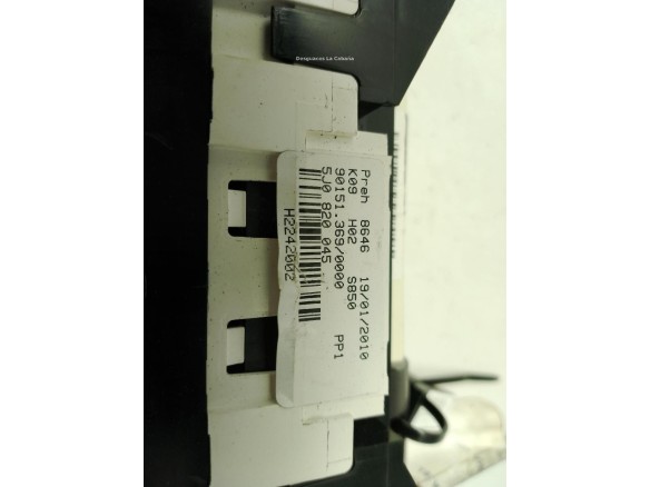 5J0820045, MANDO CALEFACCION SKODA FABIA II (542)|Desguaces La Cabaña