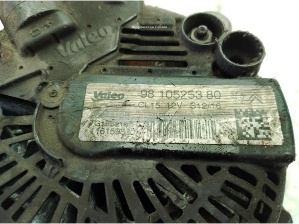9810525380 ALTERNADOR PEUGEOT 2008|Desguaces La Cabaña
