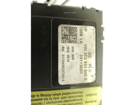 3C0953549B, MANDO COMPLETO VW PASSAT (3C2)|Desguaces La Cabaña