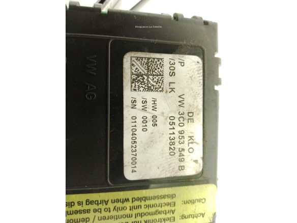 3C0953549B, MANDO COMPLETO VW PASSAT (3C2)|Desguaces La Cabaña