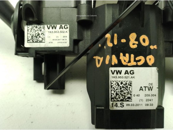 1K5953521AK, MANDO COMPLETO VW JETTA IV (162, 163)|Desguaces La Cabaña