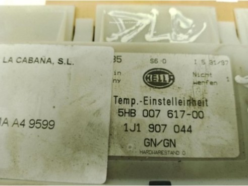 1J1907044,5HB007617, MANDO CLIMA AUDI A4 (8E2, B6)|Desguaces La Cabaña