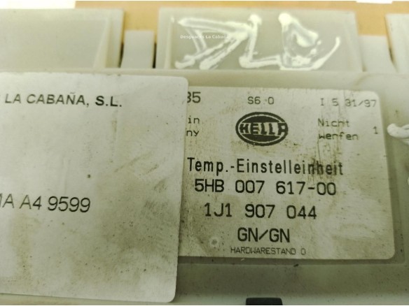 1J1907044,5HB007617, MANDO CLIMA AUDI A4 (8E2, B6)|Desguaces La Cabaña