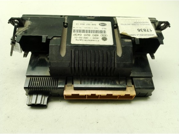 4B0820043P, MANDO CLIMA AUDI A6 (4B2, C5)|Desguaces La Cabaña