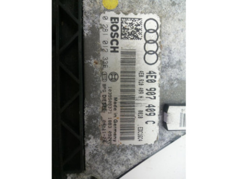 4E0907409C, CENTRALITA MOTOR AUDI A8 (4E2, 4E8) |Desguaces La Cabaña