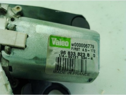 6405QJ, 9683382380 MOTOR LIMPIAPARABRISAS TRA CITROEN C3 II|Desguaces La Cabaña